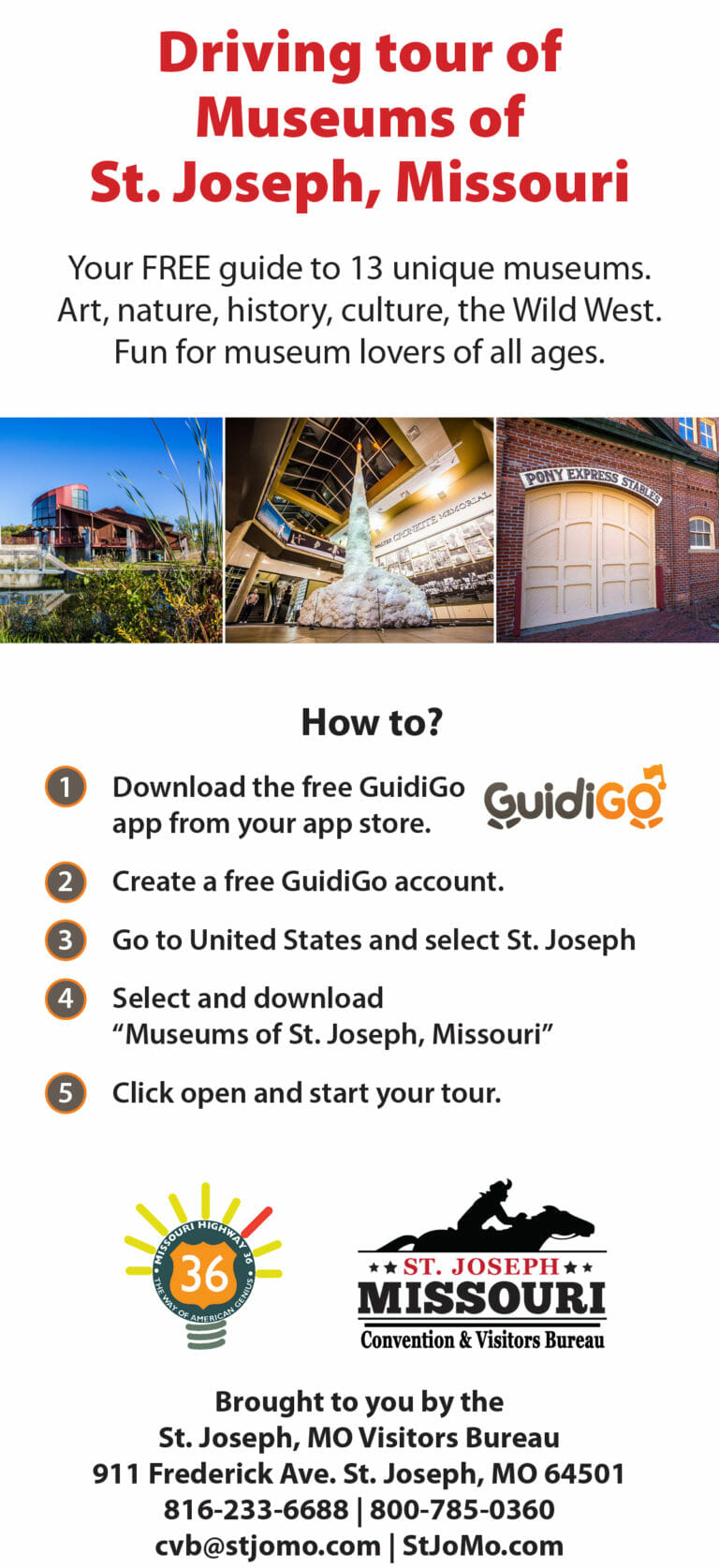 Self Guided Tours Of St Jo St Joseph Mo Convention Visitors Bureau