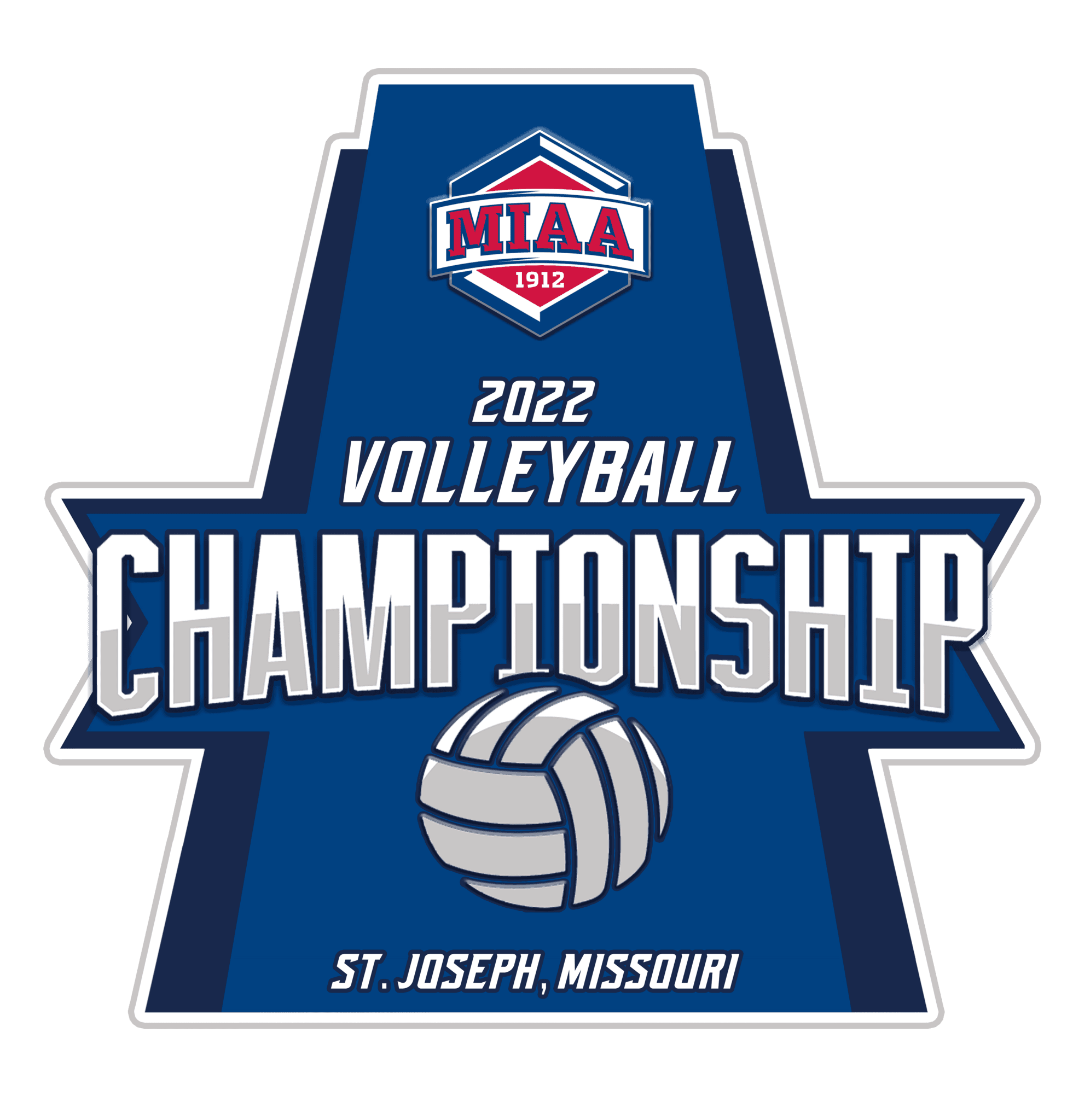 MIAA Volleyball Championship logo St. Joseph, MO Convention