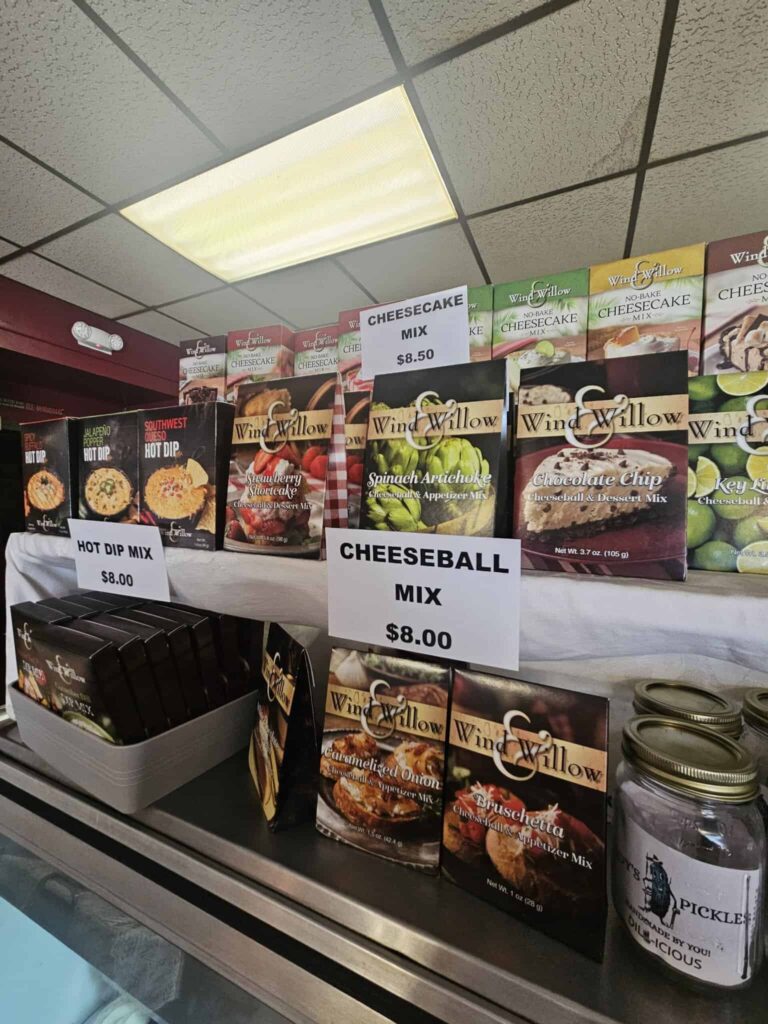 The Cabbage Roll checkout counter