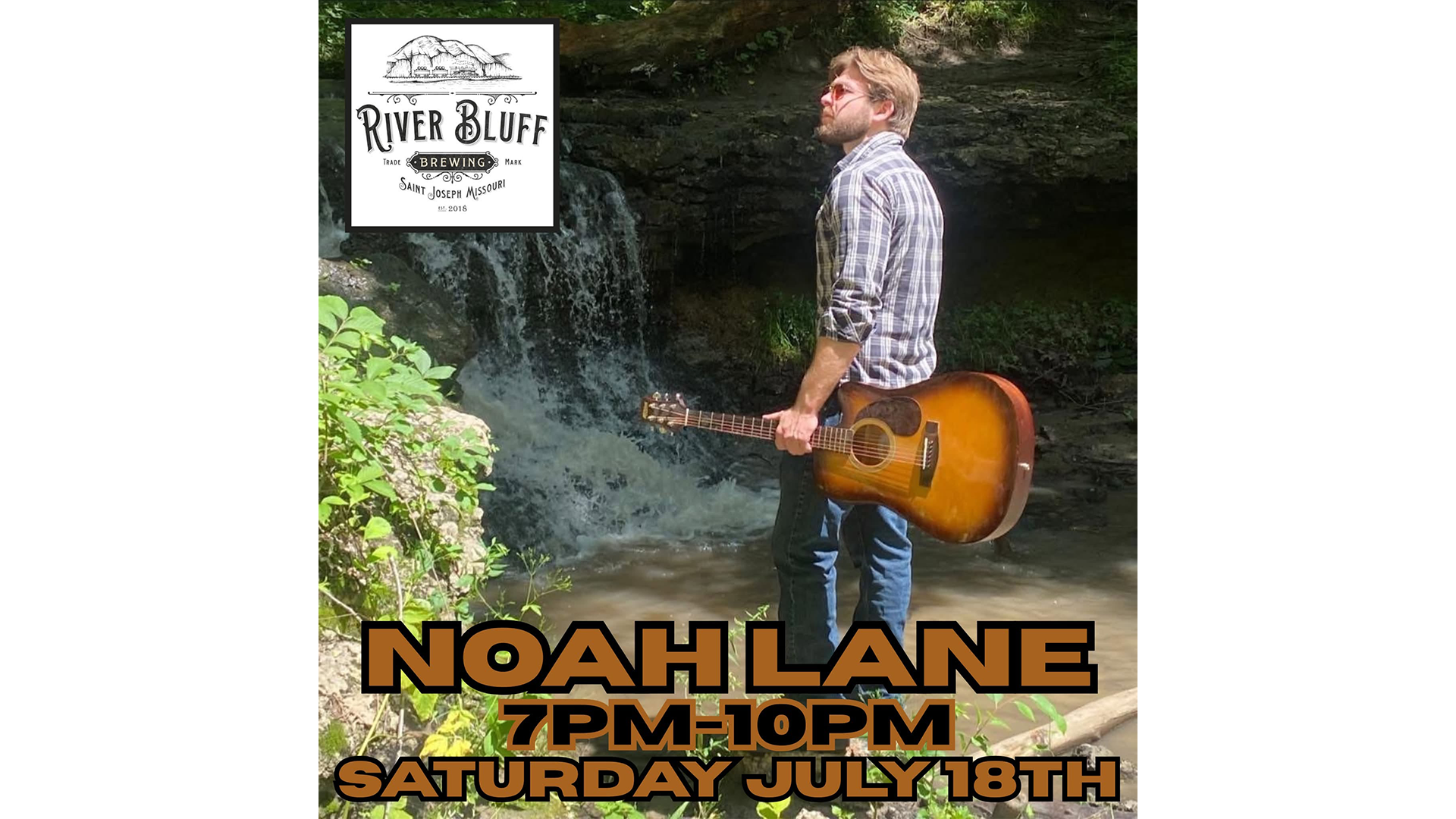 Noah Lane LIVE at River Bluff Brewing
