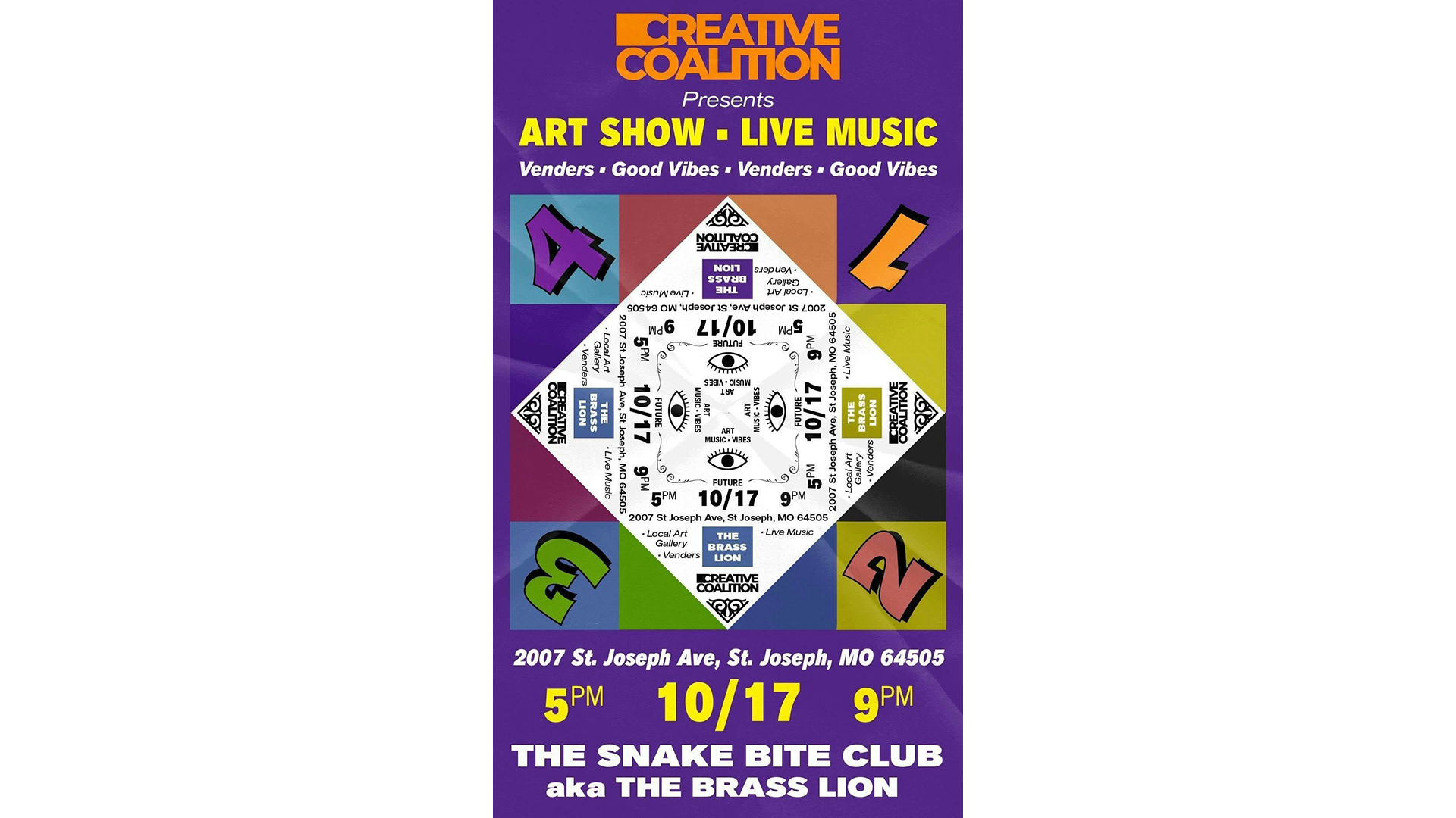 Creative Coalition Art Show with Live Music