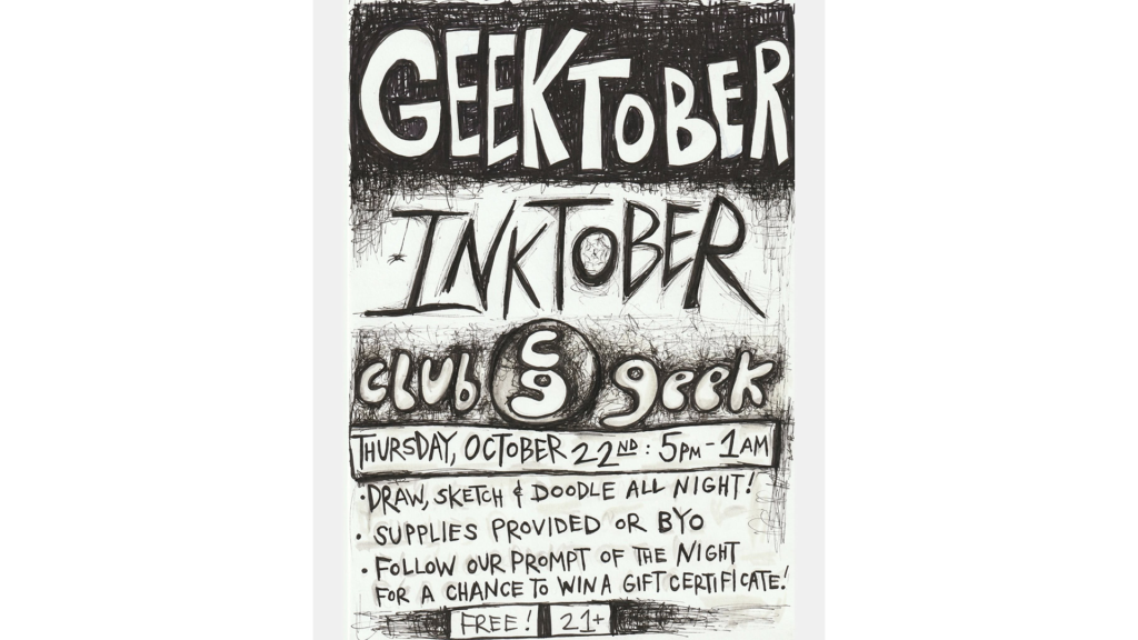 Geektober Inktober