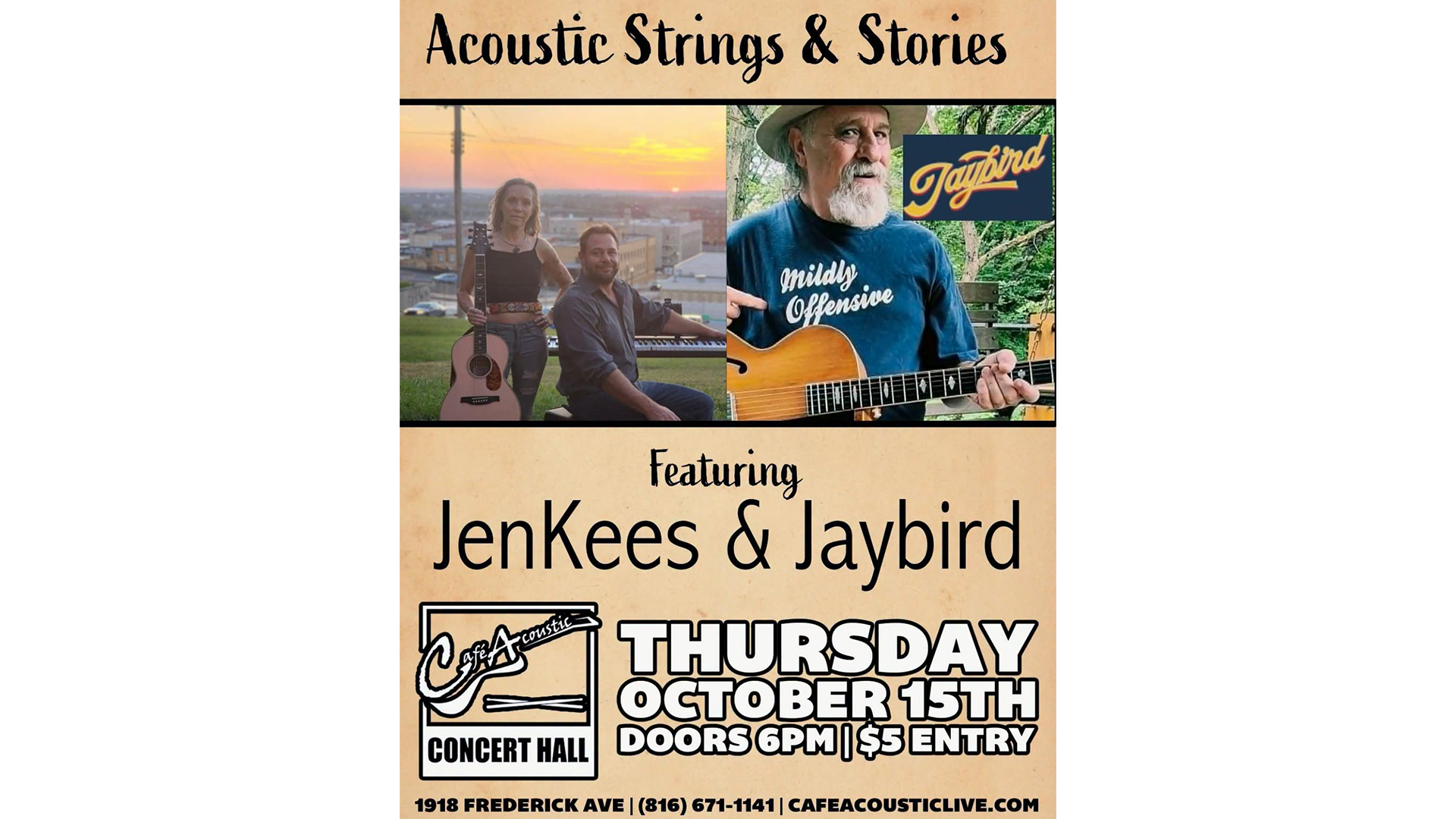 Acoustic Strings and Stories
